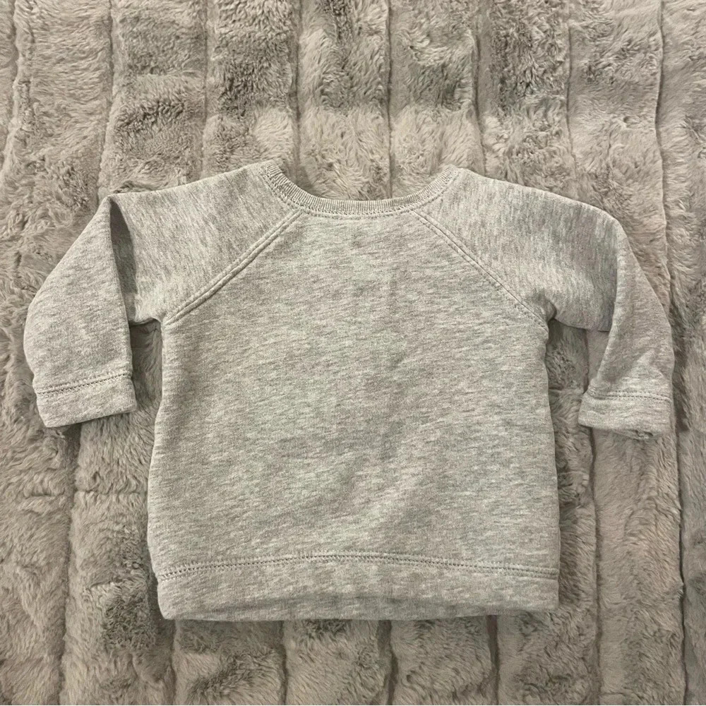 Carters Gray Bear Sweatshirt - Picture 3 of 3
